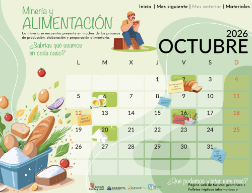 Primer entregable del Calendario Escolar sobre las materias primas